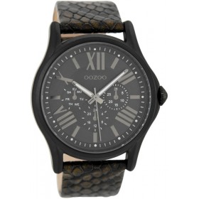OOZOO Timepieces 43mm Dark Brown C7529